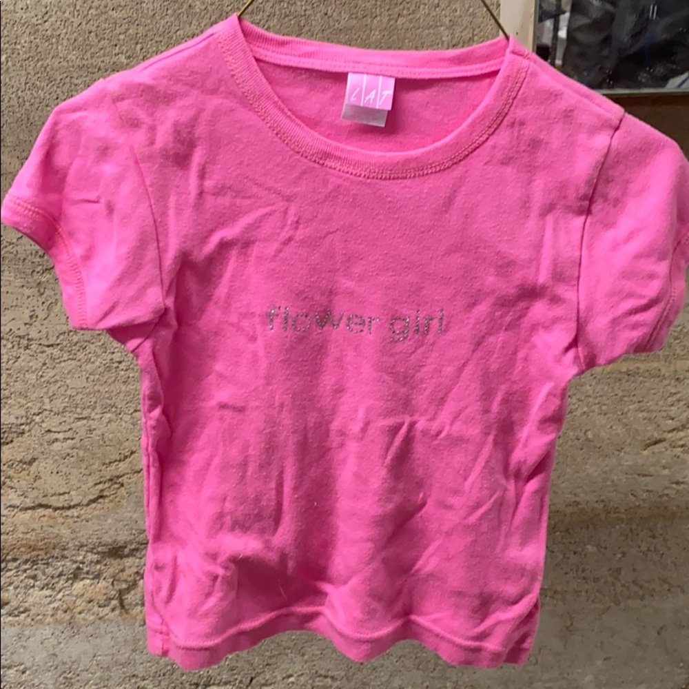 Little flower girl T-shirt Wedding